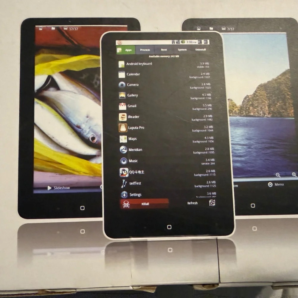 Black Android Tablet